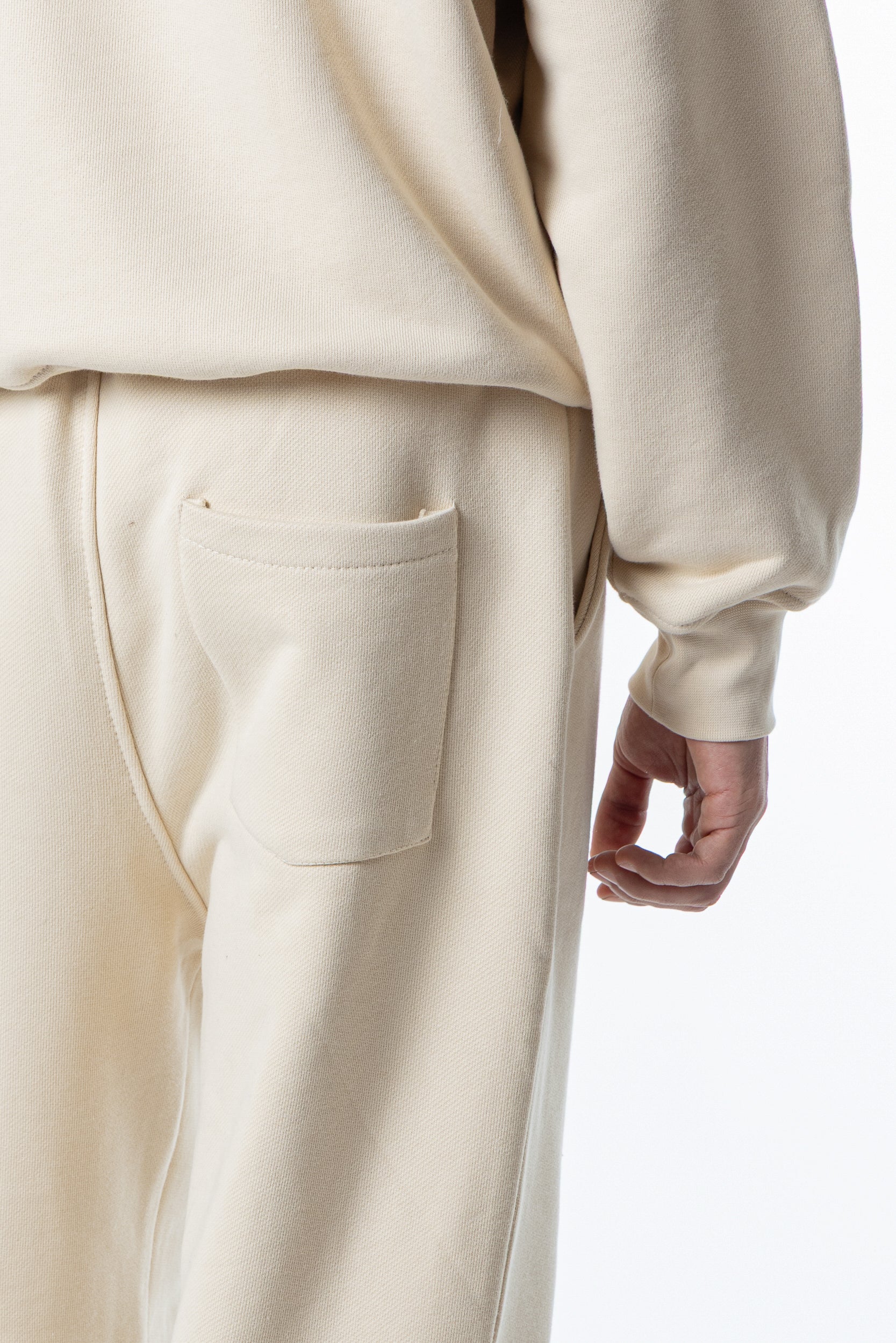Sweatpants Baggy Fit Blanks 500GSM Sand - Image 8