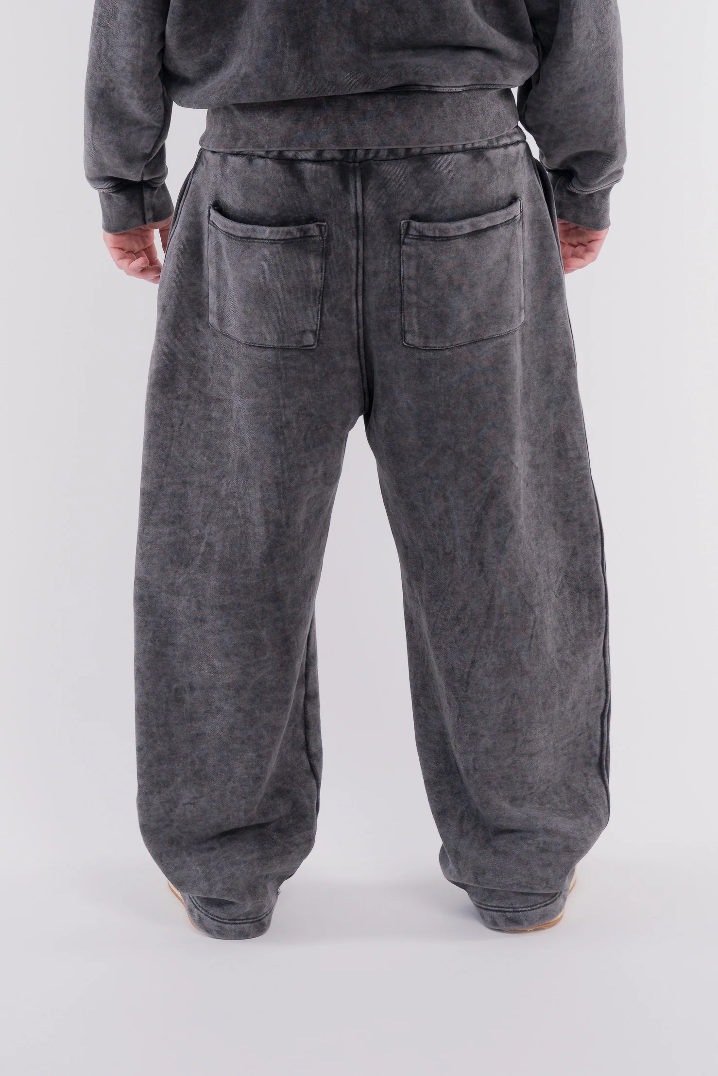 Sweatpants Baggy Fit Blanks 500GSM Stonewashed - Image 9